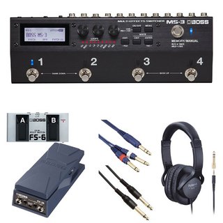 BOSS MS-3 マルチスイッチャー[自由自在にサウンドメイクセット] FS-6 + EV-30【WEBSHOP】