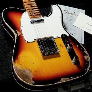 Fender Custom Shop 1965 Telecaster Custom Maple Cap Heavy Relic Faded 3CS 【渋谷店】