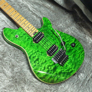 EVH Wolfgang Standard QM Baked MN Transparent Green