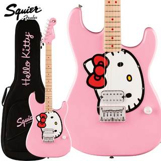 Squier by Fender Hello Kitty Pink Stratocaster ハローキティ ギグバッグ付属 　【数量限定】