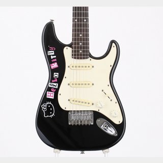 Squier by Fender Hello Kitty Mini Stratocaster BLK ハローキティ ミニギター スクワイアー［2.57kg/2006年制］【池袋店】