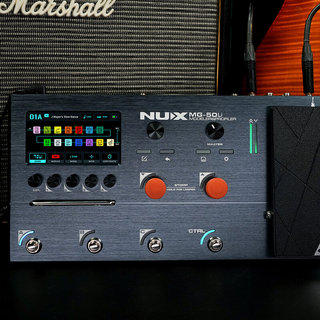 NUXより、ギター／ベース用フラッグシップ・マルチエフェクター“MG