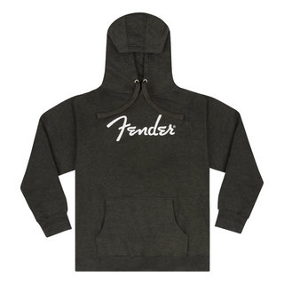 Fenderフェンダー Spaghetti Logo Hoodie Gray Heather Mサイズ パーカー 長袖