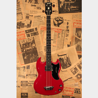 Gibson1965 EB-0 "Original Cardinal Red Finish"
