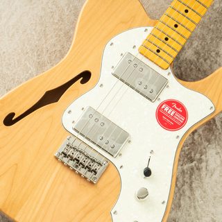 Squier by Fender Classic Vibe 70s Telecaster Thinline -Natural- 【3.24kg】