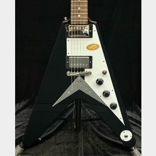 Epiphone 【決算SALE!!】Inspired by Gibson Flying V -Ebony-【22031527982】【3.03kg】