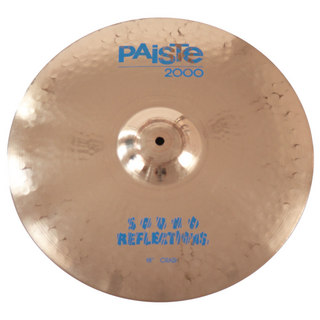 PAiSTe 【中古】 PAISTE パイステ 2000 CRASH SOUND REFLECTIONS 18インチ クラッシュ シンバル