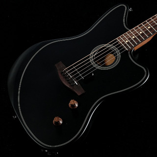 Fender Acoustasonic Standard Jazzmaster Black (重量:2.31kg)【S/N IWF25010343】
