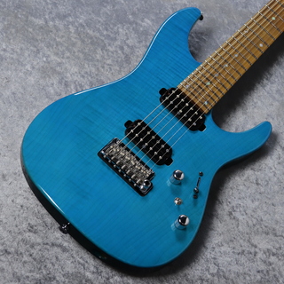 Ibanez MM7 【TAB (Transparent Aqua Blue)】【7弦】 生産完了モデル メーカーデッドストック品 近日入荷予定