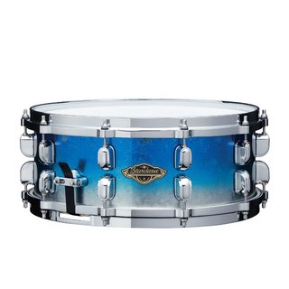 TamaStarclassic Walnut/Birch Snare Drum 14×5.5 - Molten Blue Ice Fade [WBSS55-MBI]