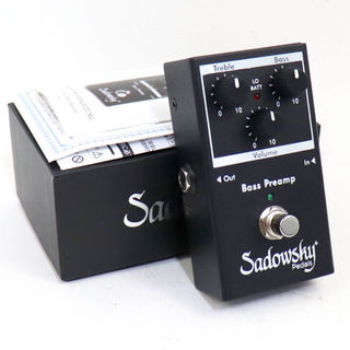 新品同様Sadowsky SBP-2 ベースプリアンプ ベースエフェクター