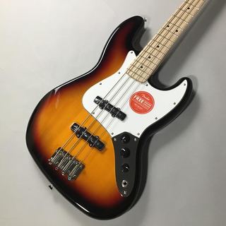 Squier by Fender Affinity Series Jazz Bass Maple Fingerboard White Pickguard 3-Color Sunburst エレキベース ジャズベー