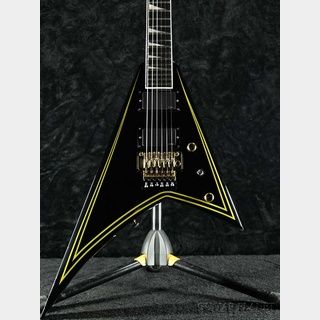 Jackson MJ Series Rhoads RR24MG -Black with Yellow Pinstripes-【日本製】