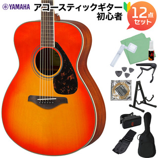 YAMAHA FS820 AB アコースティックギター初心者12点セット 【WEBSHOP限定】