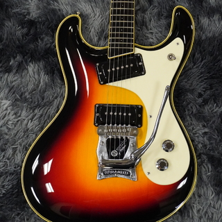 Mosrite エレキギター ミニギター レアカラー 弦楽器 専用ケース付属 Mosrite エレキギター ミニギター レアカラー 弦楽器 専用ケース付属