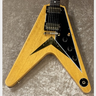 Gibson Custom Shop 1958 Korina Flying V Reissue "Black Pickguard" VOS【3.35kg】