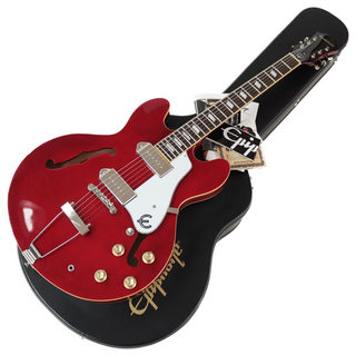 Epiphone 【中古】 エレキギター Epiphone Casino CH 2016年製 エピフォン カジノ チェリー ハードケース付き