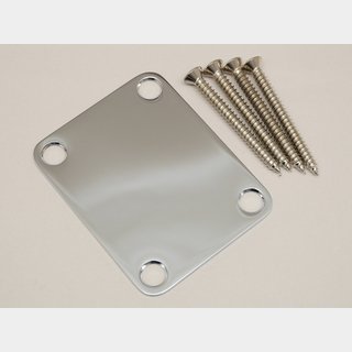 FenderNeck Plate Plain Chrome 099-1447-100【池袋店】