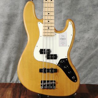 Fender 2024 Collection Made in Japan Hybrid II Jazz Bass PJ Maple Fingerboard Vintage Natural  【梅田店】