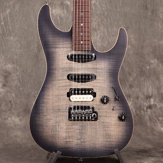 IbanezPrestige Tom Quayle Signature Model TQM2-CUF (Charcoal Black Burst Flat) アイバニーズ [S/N F2410893]