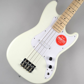 Squier by FenderSONIC BRONCO BASS Maple Fingerboard / Arctic White【下取りがお得！】