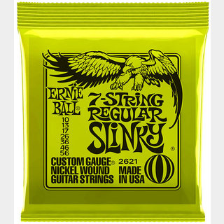 ERNIE BALL#2621 7-STRING REGULAR Slinky 【7弦ギター用】