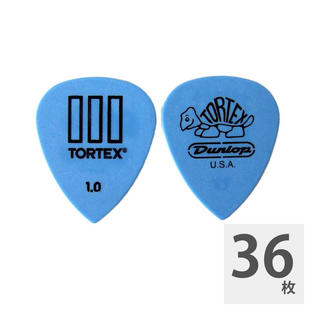 Jim Dunlop462 Tortex T III 1.0mm Blue ギターピック×36枚