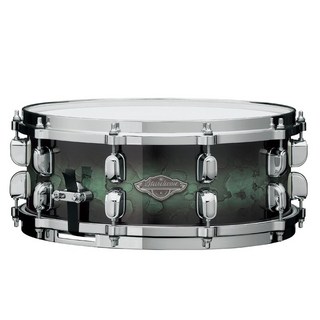 TamaStarclassic Performer Snare Drum 14×5.5 - Molten Steel Blue Burst [MBSS55-MSL]