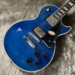 Epiphone Les Paul Custom Quilt Viper Blue