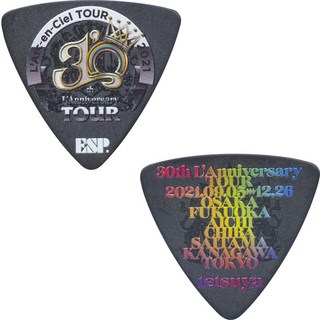 ESPL’Arc-en-Ciel 30th L’Anniversary TOUR tetsuya Pick (Black) [PA-LT10-30th-L'Anniversary]