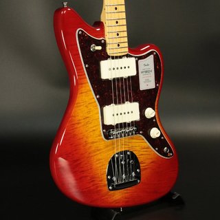 Fender 2024 Collection Hybrid II Jazzmaster Maple Flame Sunset Orange Transparent 【名古屋栄店】