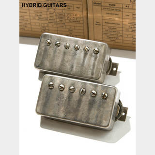 Toneism Pickups VOHB #1 & #2 Set with Aged Nickel Cover 