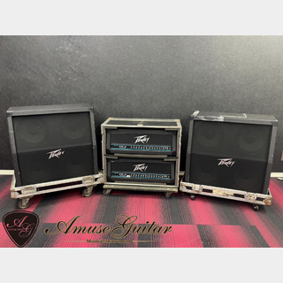 PEAVEY Ultra 120 1991年製 and Peavey 412MS and Hard Case Set【Gear that the devil actually used!!】