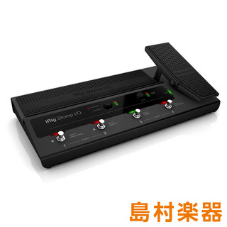 IK Multimedia iRig Stomp I/O ペダルボードコントローラ