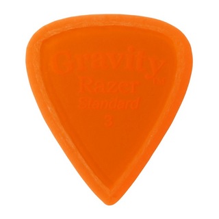 Gravity Guitar PicksRazer -Standard Master Finish- GRAS3M 3.0mm Orange ギターピック