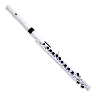 NUVO Student Flute 2.0 (White/Black) [N230SFWB] 【扱いやすいプラスチック製フルート】
