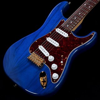 Fender ISHIBASHI FSR MIJ Traditional 60s Stratocaster Ash Body w/57-62 Pickups Blue Transparent(重量:3.73kg