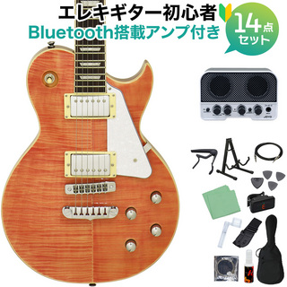 Aria Pro II PE-AE200 MP エレキギター初心者14点セット Bluetooth搭載ミニアンプ付