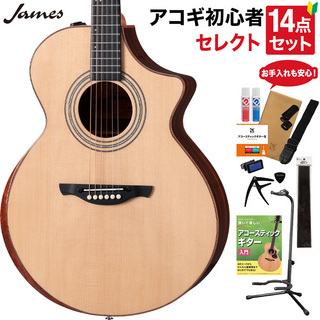 James J-700CII NAT 教本・お手入れ用品付きセレクト14点セット