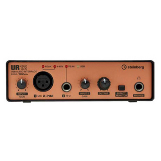 SteinbergUR12B Black & Copper Model (BK) - 2 x 2 USB Audio Interface