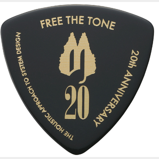 Free The Tone20th ANNIVERSARY Pick BKGold 10枚セット【新宿店】