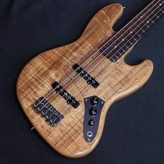 Fender ISHIBASHI FSR MIJ Hybrid II Jazz Bass V Koa Top Alder Back Natural [5弦ベース] 【横浜店】