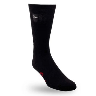 Perri's FGA302-001-L FENDER(R) PICK POCKET SOCKS BLACK (LARGE)