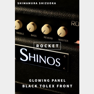 SHINOS&L ROCKET Head&Oval Cabinet Set/6L6/Glowing Panel&Black Tolex Front【静岡パルコ店オーダー】