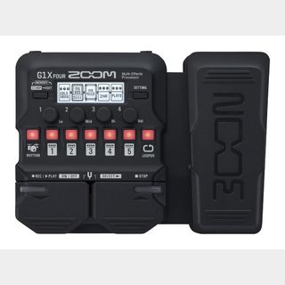 ZOOMG1X FOUR 【GUITAR MULTI-EFFECTS PROCESSOR】