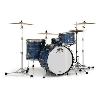 Pearl Pearl President Series Deluxe 3pc Drum Kit Ocean Ripple 75th Anniversary Edition