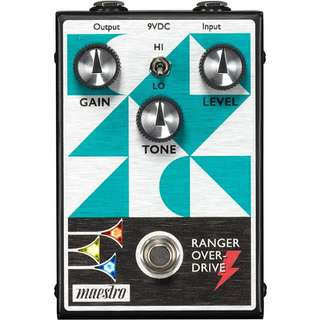 【新品未使用】ギターエフェクターMaestro Ranger Overdrive Maestro ( マエストロ ) Ranger Overdrive Effects Pedal 送料