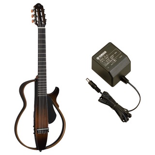 YAMAHASLG200N TBS サイレントギター PA-3C 電源アダプター付きセット