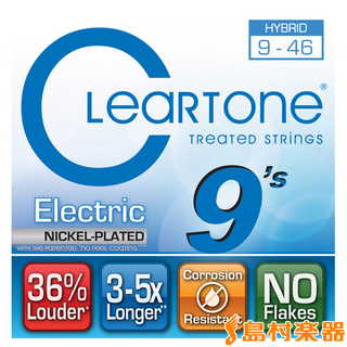 Cleartone9419 エレキギター弦 ハイブリッドゲージ 009-046