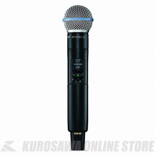 Shure SLXD2/B58 Beta 58Aマイクヘッド付きハンドヘルド型送信機